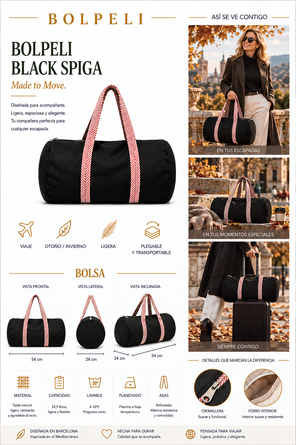 Bolpeli Black Espiga